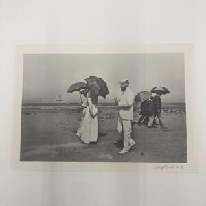 Nanik Et Monsieur Plantevige , Numbered Print by Jacques-Henri Lartigue